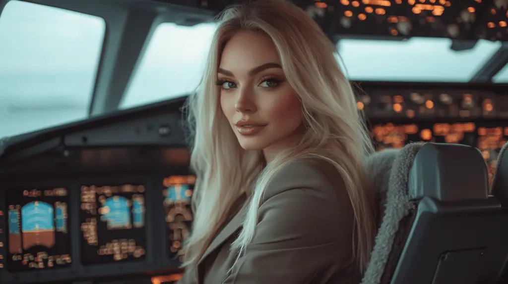 A criminal lawyer sitting in the cockpit of an Airbus A380 in Mascot, Sydney.