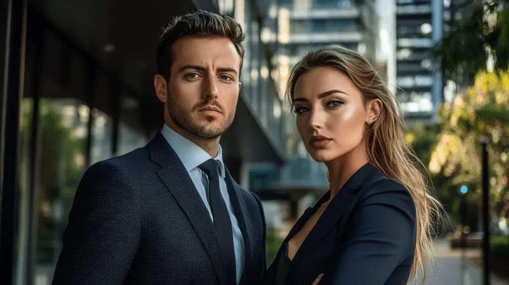 Two personal injury lawyers in Epping, Sydney.