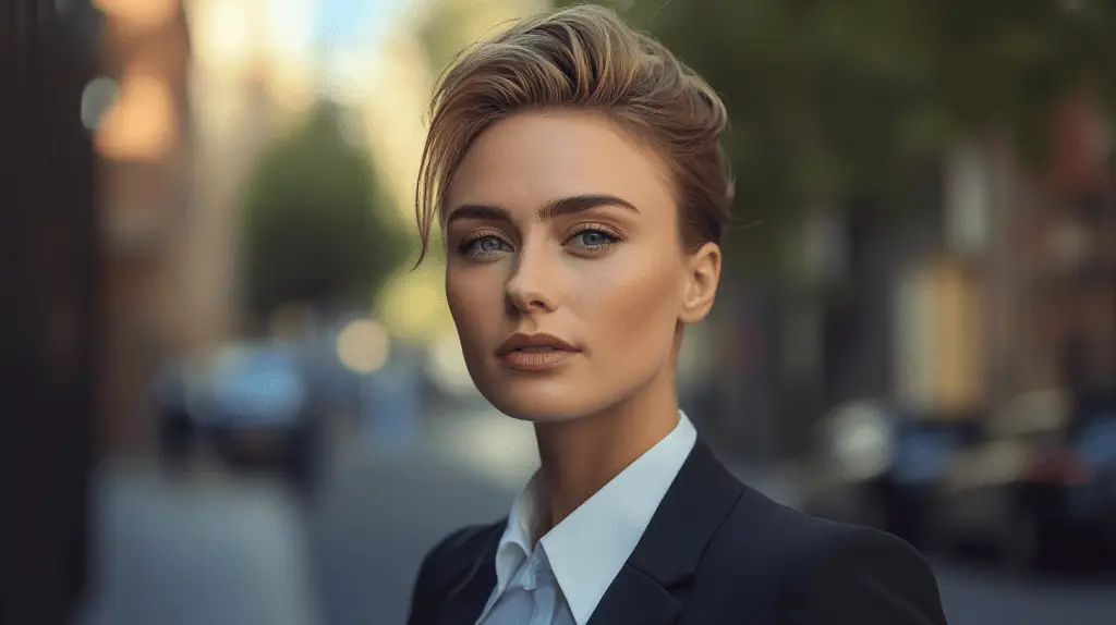 A personal injury lawyer standing in the street in South Melbourne.