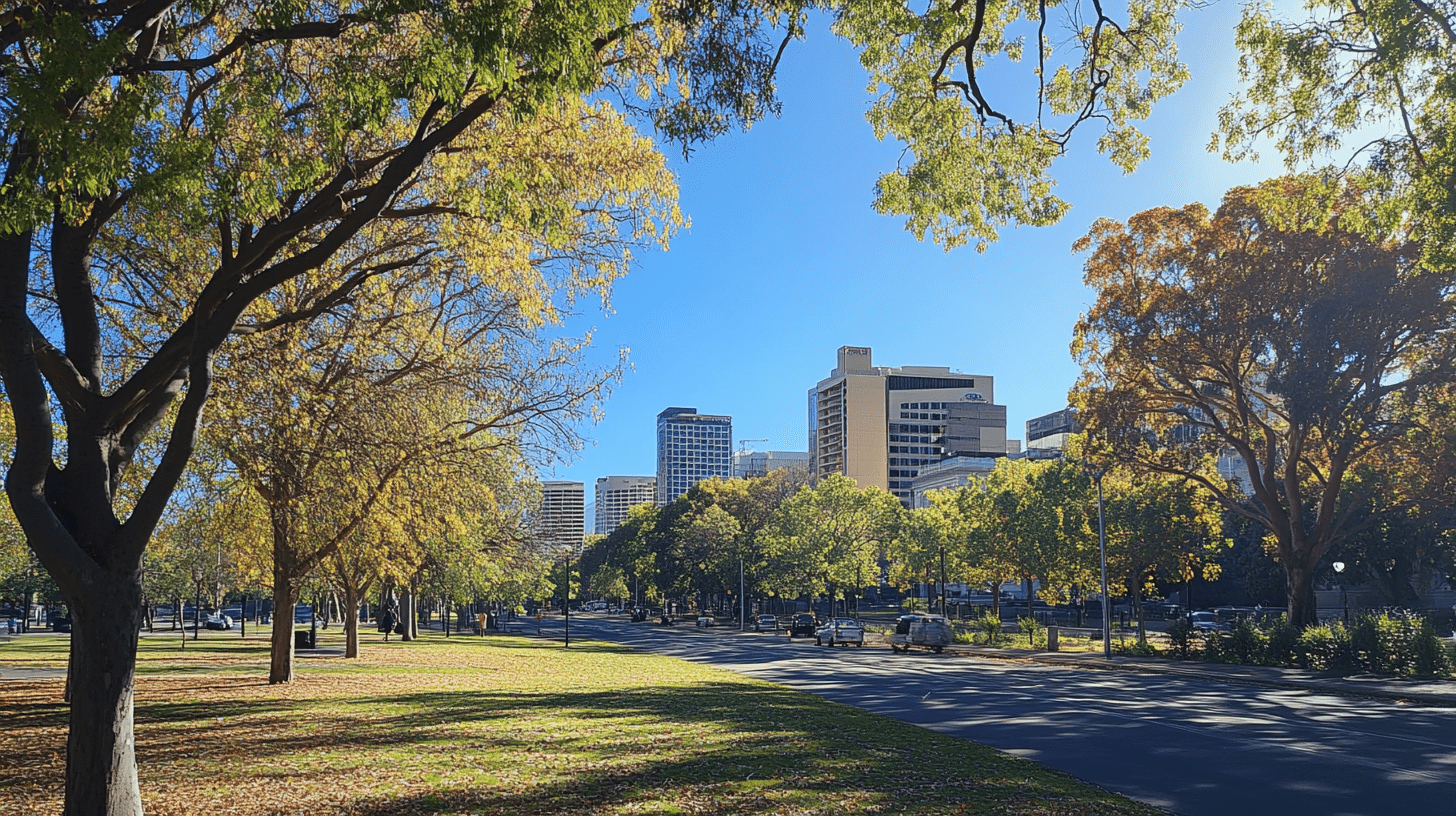 A photo of Adelaide City in 2025.