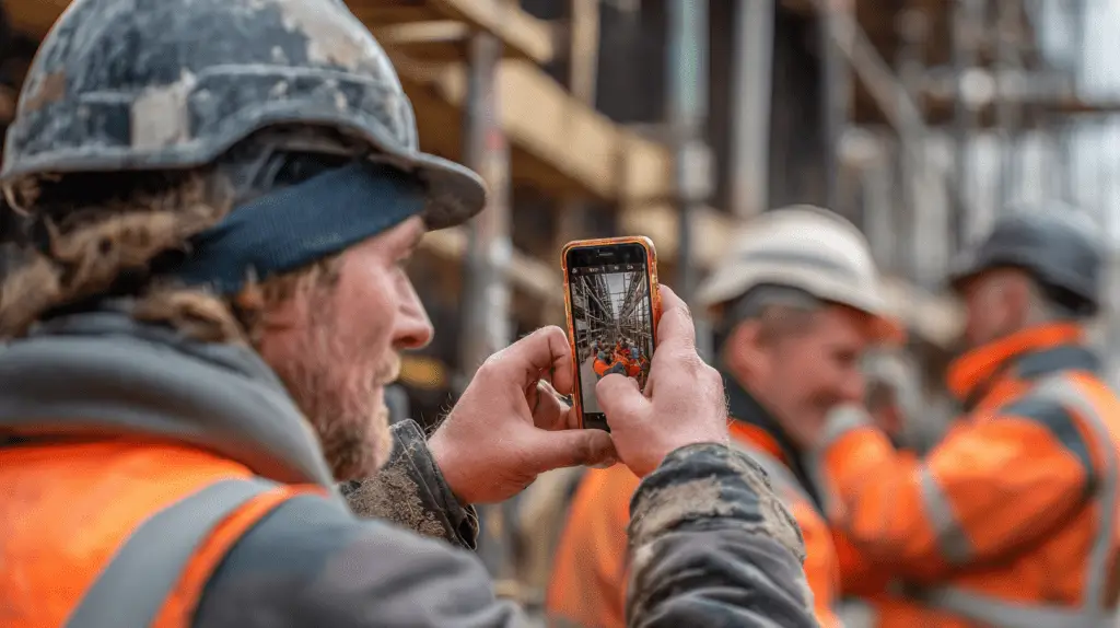 A Trade Business Owner using Instagram Stories.