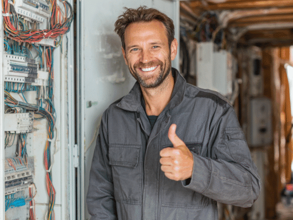 An Electrician virtual bookkeeping client of International Outsourcing Group.